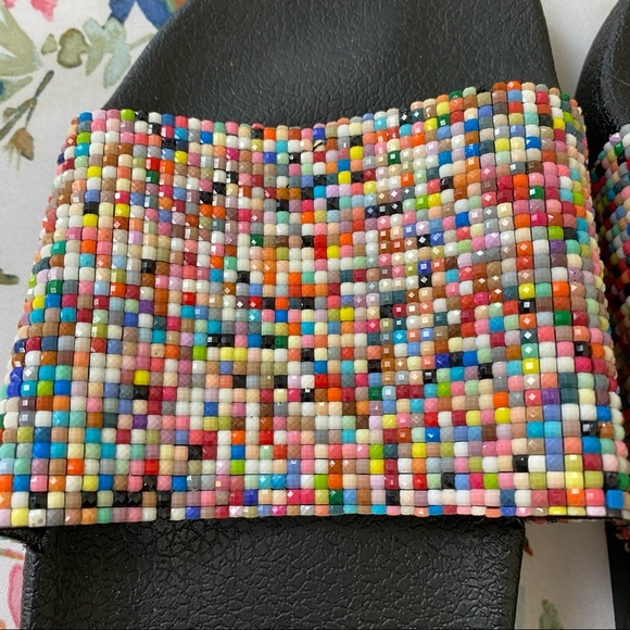 Fergalicious Kandace Slide Sandal Size 7 - Picture 10 of 11